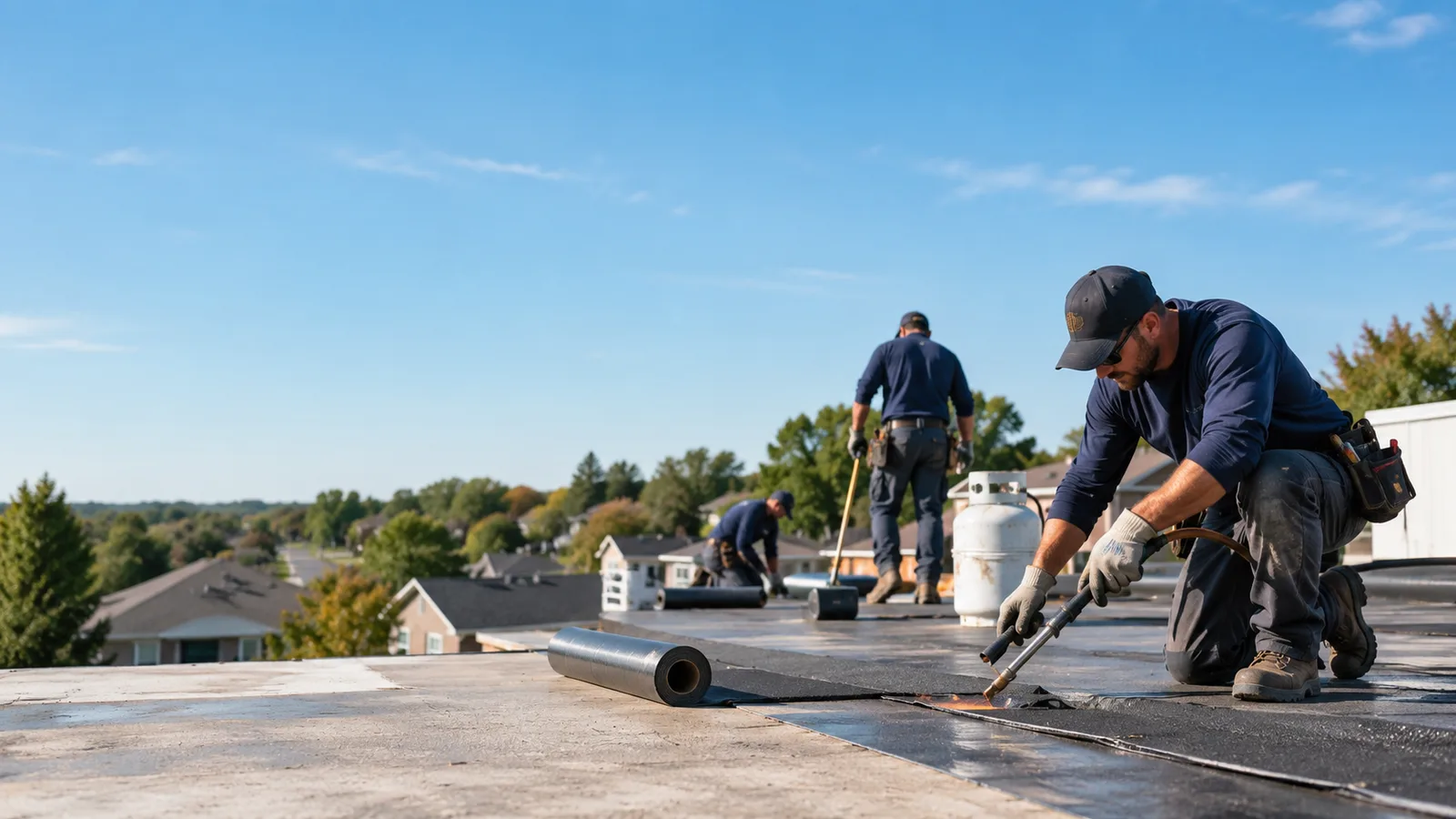 Flat Roof Leak Repair providers in West Point, TX